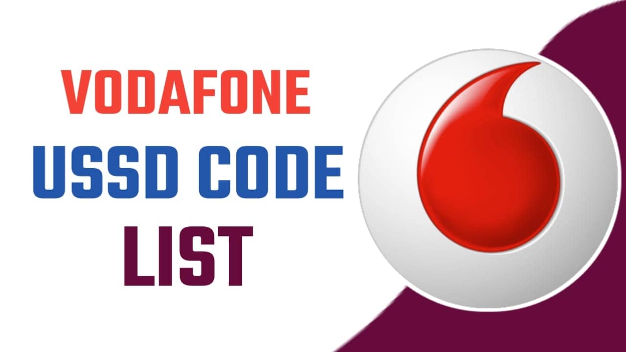 Vodafone Ussd Code🔥🔥All USSD Code List